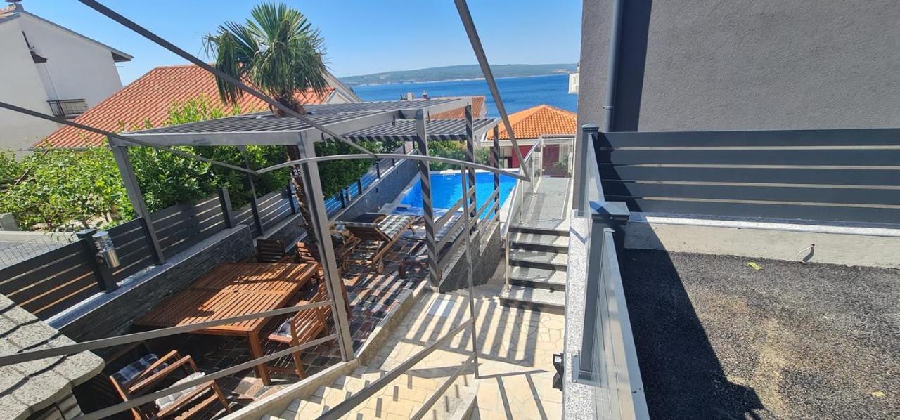 Apartments Blazevic, Heated Pool&Jacuzzi Dramalj Dış mekan fotoğraf