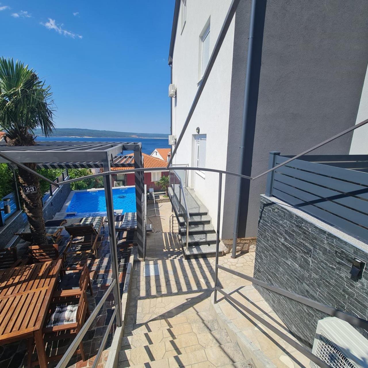 Apartments Blazevic, Heated Pool&Jacuzzi Dramalj Dış mekan fotoğraf