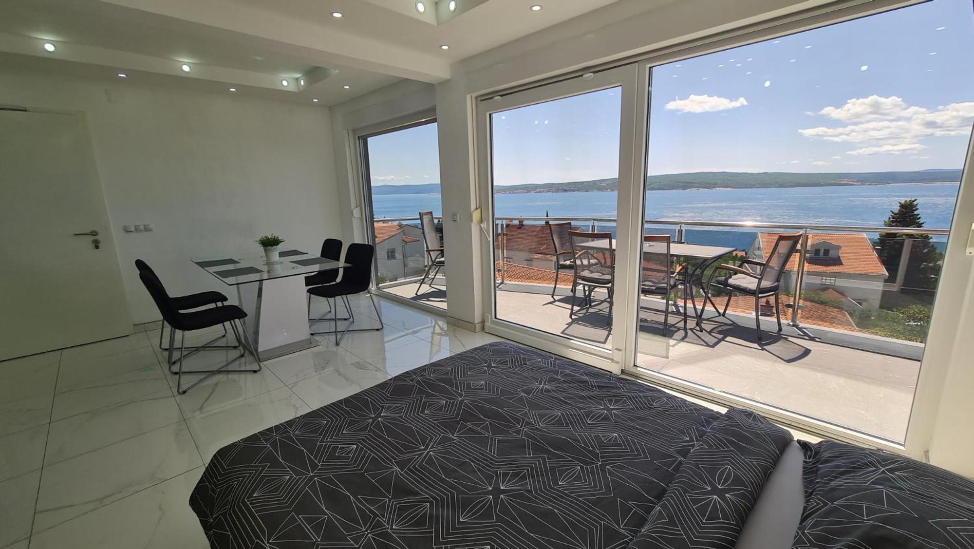 Apartments Blazevic, Heated Pool&Jacuzzi Dramalj Dış mekan fotoğraf
