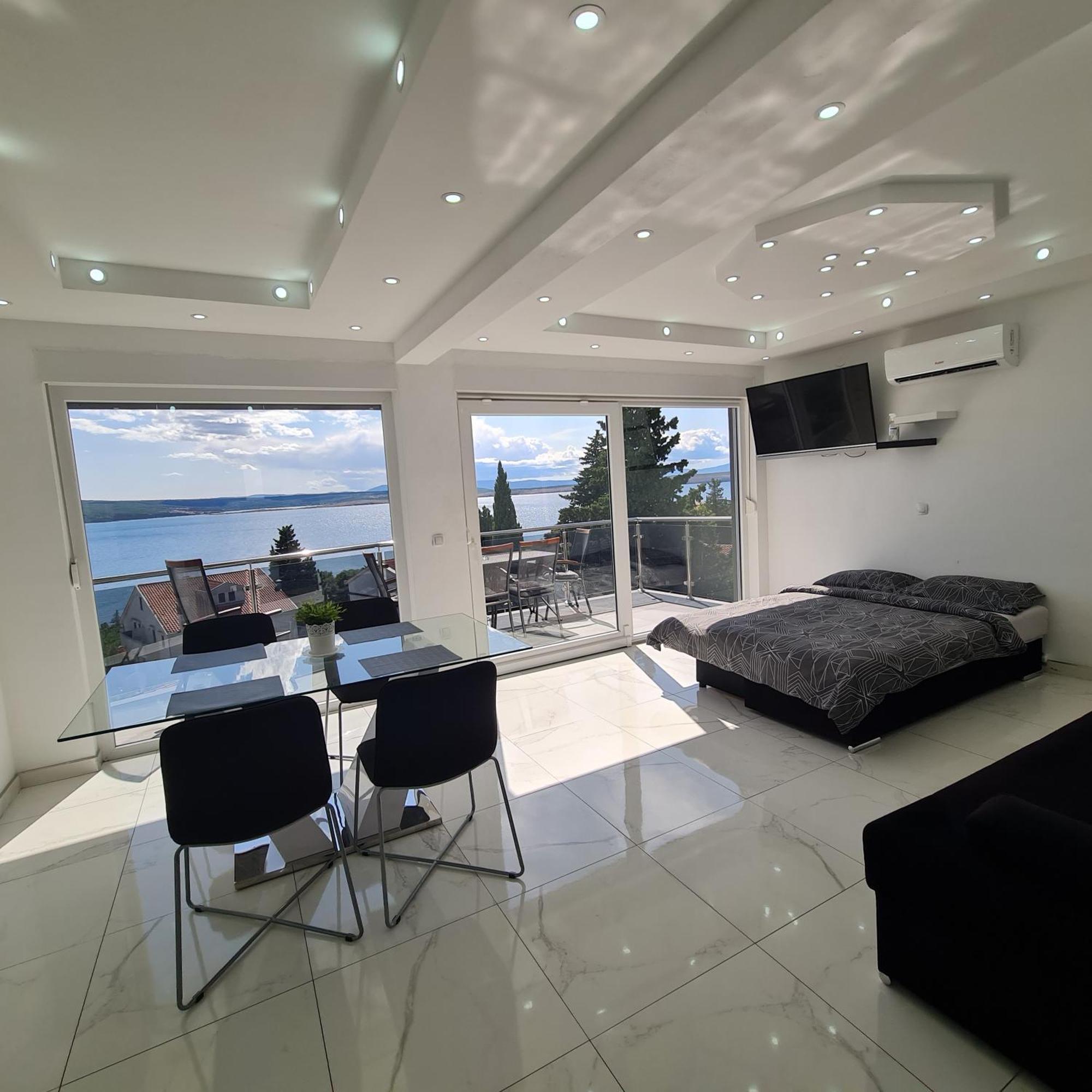 Apartments Blazevic, Heated Pool&Jacuzzi Dramalj Dış mekan fotoğraf